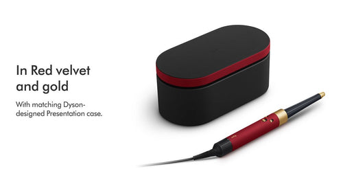 Airwrap i.d.™ multi-styler and dryer - Straight+Wavy (Red velvet/Gold)