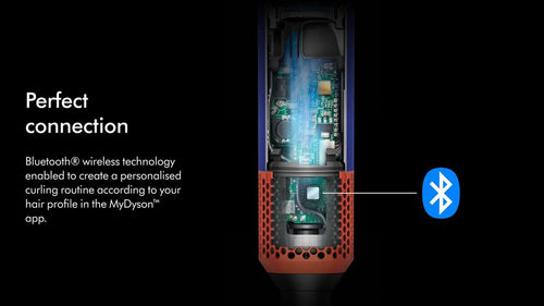 Airwrap i.d.™ multi-styler and dryer - Straight+Wavy (Red velvet/Gold)